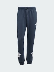 adidas Blue Future Icons 3-Stripes Tracksuit Bottoms - Image 5 of 5