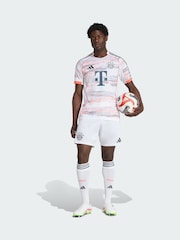 adidas White FC Bayern 25/26 Away Shorts - Image 1 of 4