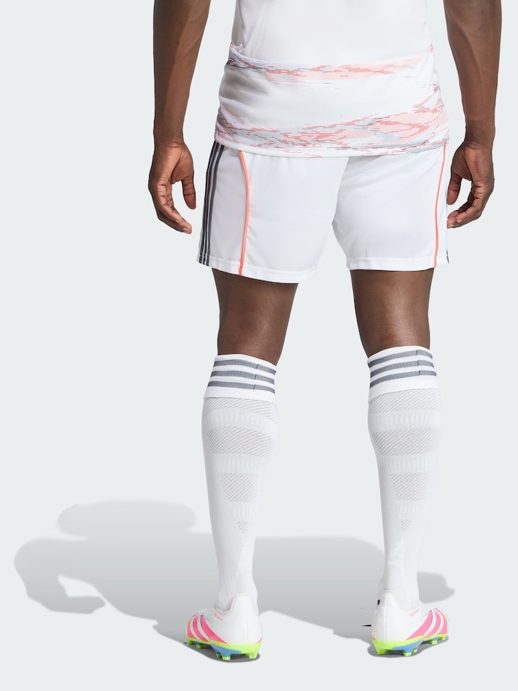 adidas White FC Bayern 25/26 Away Shorts - Image 2 of 4