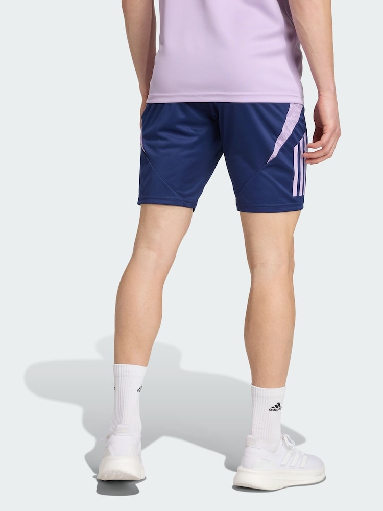 adidas Blue France Gym Shorts - Image 2 of 5 adidas Blue France Gym Shorts - Image 2 of 5