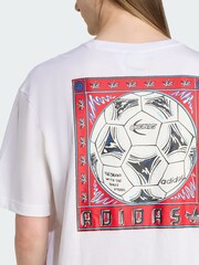 adidas Originals White Graphic T-Shirt - Image 3 of 5