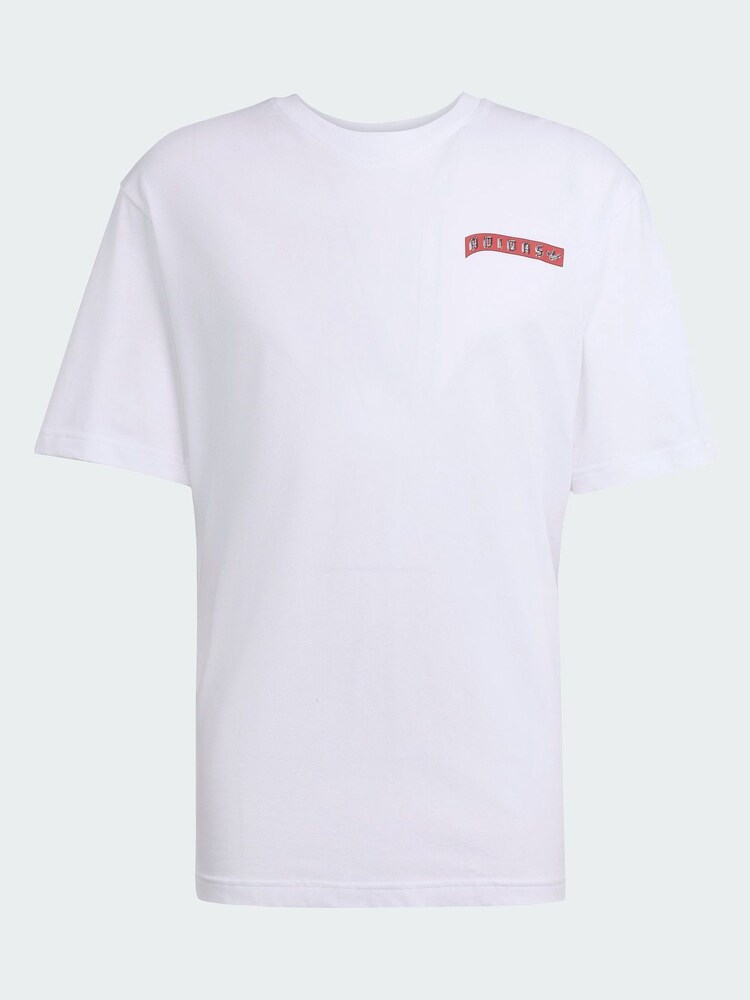 adidas Originals White Graphic T-Shirt - Image 5 of 5