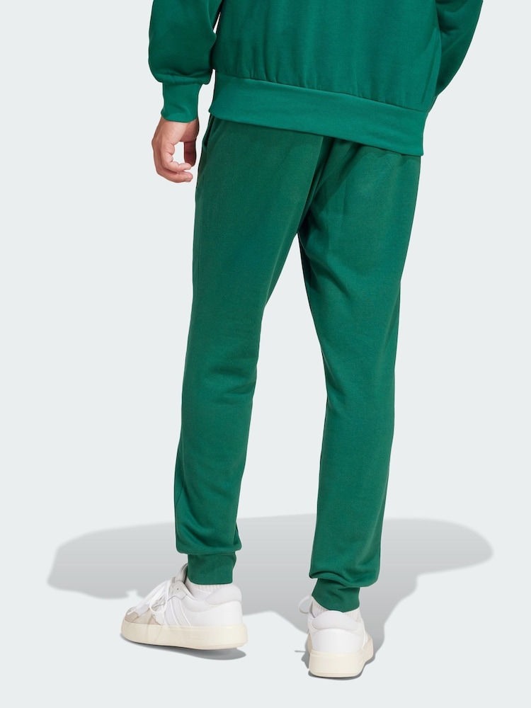 adidas Green Essentials Feel Cosy French Terry Joggers - Image 2 of 5 adidas Green Essentials Feel Cosy French Terry Joggers - Image 2 of 5