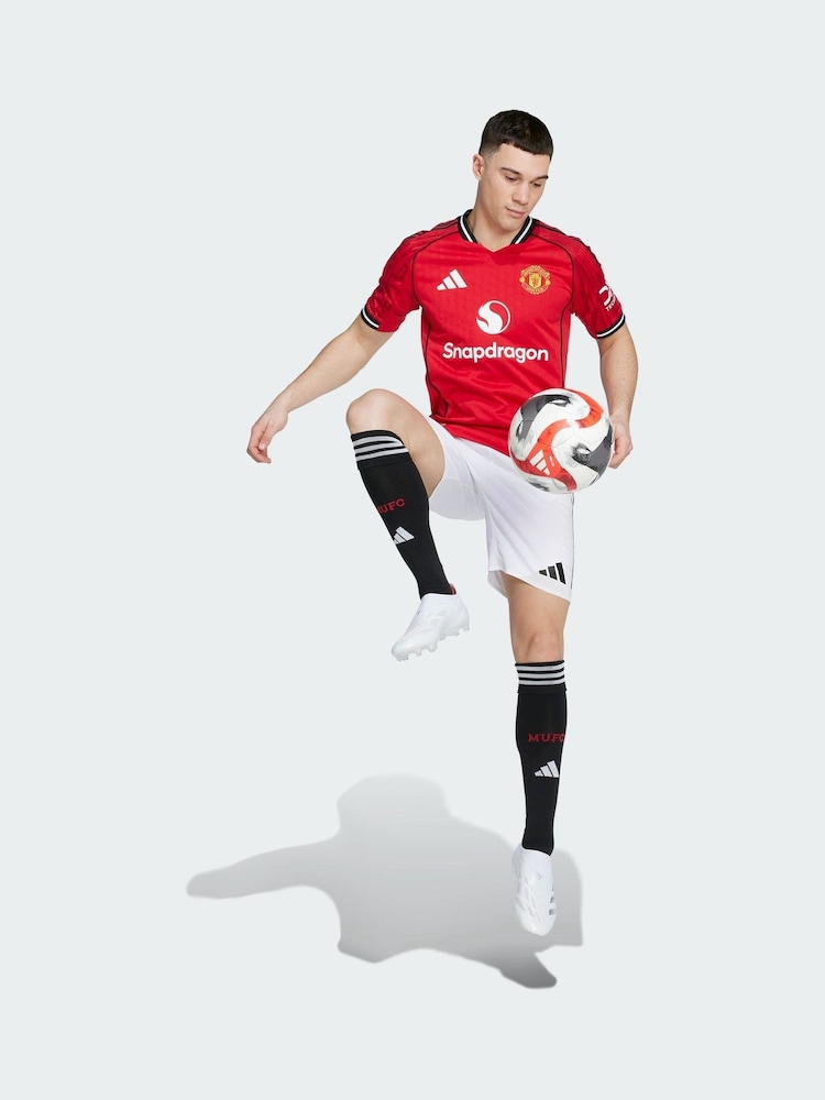 adidas Red Manchester United 25/26 Home Authentic Jersey - Image 1 of 5