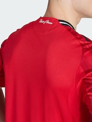 adidas Red Manchester United 25/26 Home Authentic Jersey - Image 4 of 5
