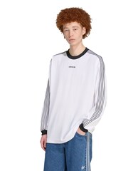 adidas Originals White Long Sleeve Jersey - Image 1 of 5