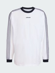 adidas Originals White Long Sleeve Jersey - Image 5 of 5