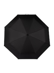 Totes Black Auto Open Wood Crook Handle Umbrella - Image 2 of 3