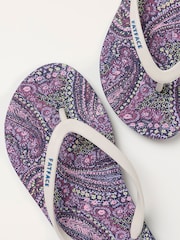 FatFace Portloe Ivory Flip Flop - Image 2 of 3