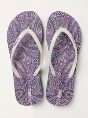 FatFace Portloe Ivory Flip Flop - Image 3 of 3