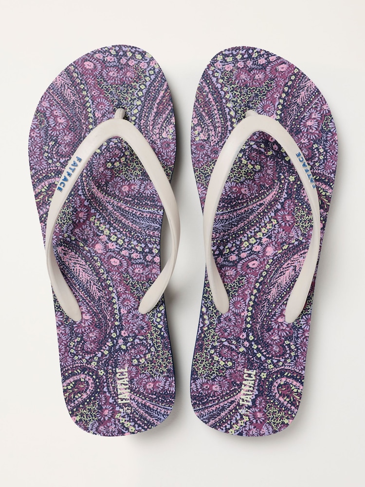 FatFace Portloe Ivory Flip Flop - Image 3 of 3