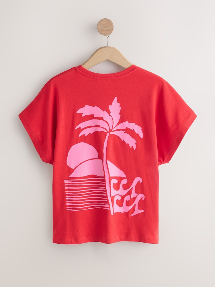 Rouge Palm - Pyjama à manches courtes - Image 2 de 4 Rouge Palm - Pyjama à manches courtes - Image 2 de 4