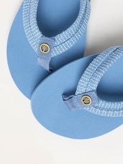 FatFace Denim Vintage Double Strap Flip Flop - Image 2 of 3