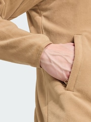 adidas Terrex Brown Multi Essentials Full-Zip Fleece Jacket - Image 4 of 5