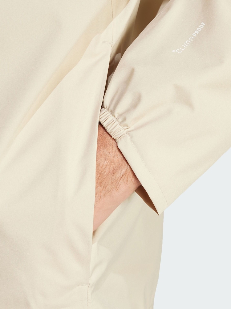 adidas Terrex Cream Multi Essentials 2L Rain Jacket - Image 2 of 5