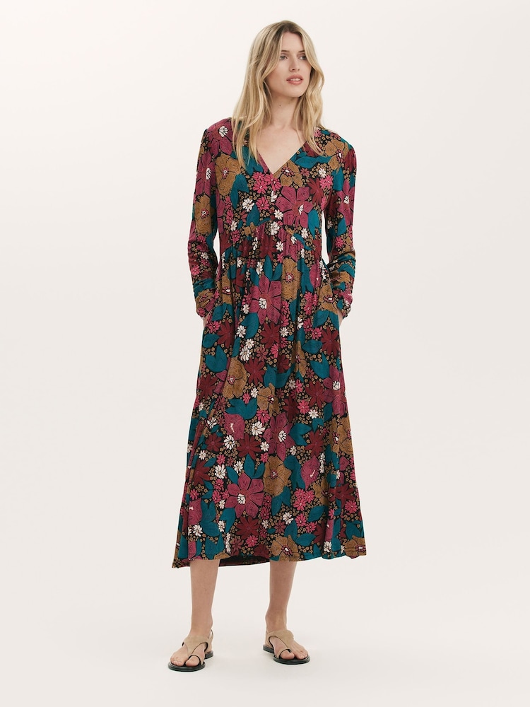 Finery Pink Madelyn Dress - Image 1 of 4