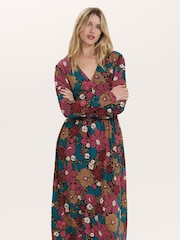 Finery Pink Madelyn Dress - Image 2 of 4