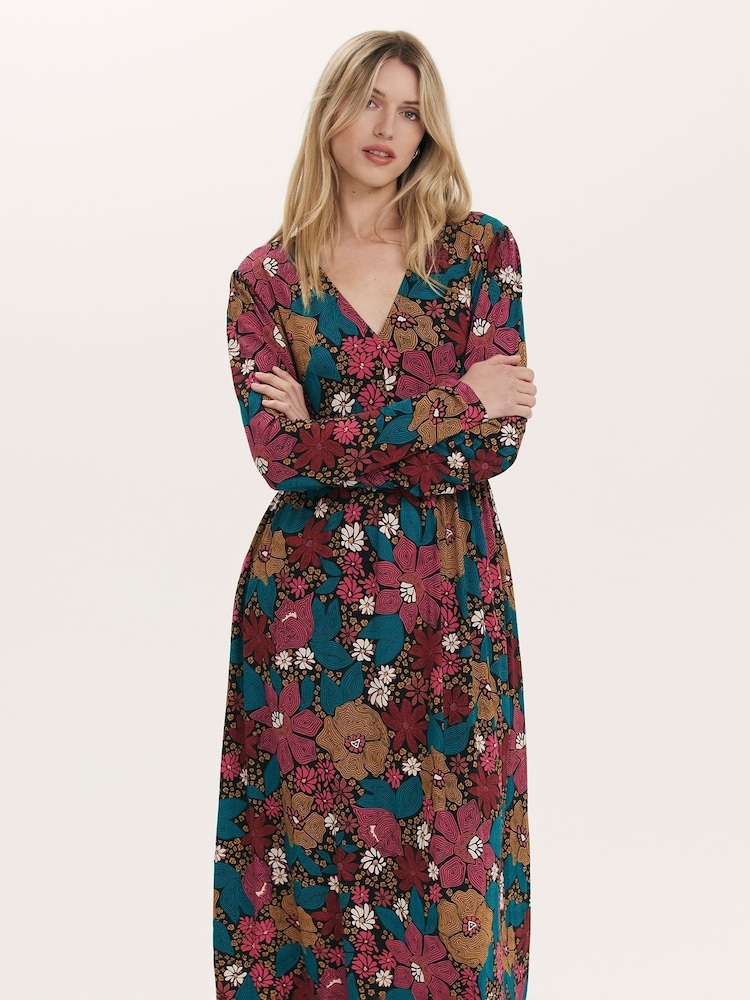 Finery Pink Madelyn Dress - Image 2 of 4 Finery Pink Madelyn Dress - Image 2 of 4