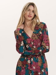 Finery Pink Madelyn Dress - Image 3 of 4