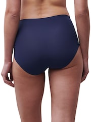 Chantelle Blue Soft Stretch Seamless One Size High Waisted Knickers - Image 2 of 3