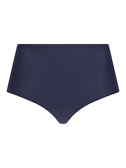 Chantelle Blue Soft Stretch Seamless One Size High Waisted Knickers - Image 3 of 3