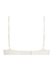 Calvin Klein White Push-Up Plunge Bra Soft Stretch Lace - Image 2 of 2