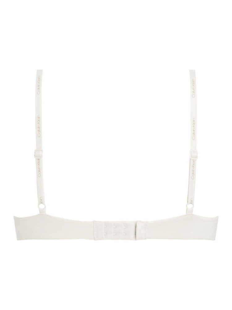 Calvin Klein White Push-Up Plunge Bra Soft Stretch Lace - Image 2 of 2 Calvin Klein White Push-Up Plunge Bra Soft Stretch Lace - Image 2 of 2