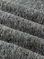 Paoletti Grey Galaxy Chenille Room Darkening Eyelet Curtains - Image 6 of 6