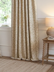 Voyage Maison Green Cervino Floral Jaquard Pencil Pleat Curtains - Image 4 of 12