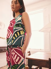 أخضر تجريدي - بيجاما صديري فيسكوز - Image 5 of 6