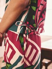 أخضر تجريدي - بيجاما صديري فيسكوز - Image 6 of 6