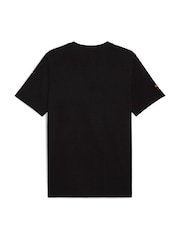 Puma Black Formula 1® Essentials Logo T-Shirt - Image 4 of 4