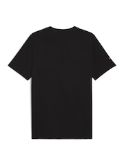 Puma Black Formula 1® Essentials Logo T-Shirt - Image 5 of 5