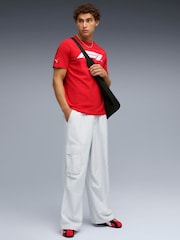 Puma Red Formula 1® Essentials Logo T-Shirt - Image 3 of 5