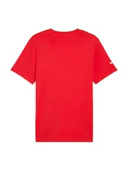 Puma Red Formula 1® Essentials Logo T-Shirt - Image 5 of 5