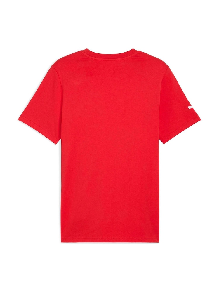 Puma Red Formula 1® Essentials Logo T-Shirt - Image 5 of 5