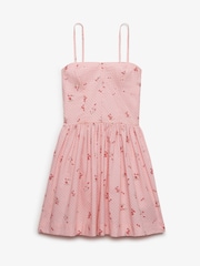 Superdry Pink Corset Cami Mini Dress - Image 7 of 8