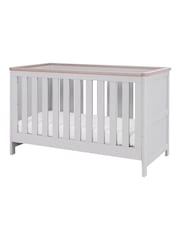 Tutti Bambini Dove Grey Oak Verona Cot Bed - Image 2 of 6