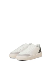 JACK & JONES White Chunky Sole PU Trainers - Image 2 of 6