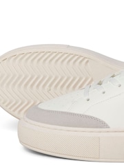 JACK & JONES White Chunky Sole PU Trainers - Image 6 of 6
