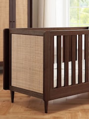 Tutti Bambini Warm Walnut Japandi Cot Bed - Image 6 of 7