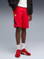 Puma Red Ferrari Sweat Shorts - Image 1 of 4