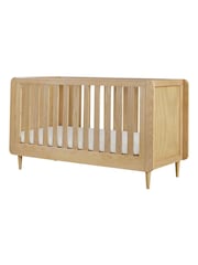 Tutti Bambini Light Oak Japandi Cot Bed - Image 2 of 7