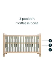 Tutti Bambini Oak Sage Weave Kuba Cot Bed - Image 7 of 7