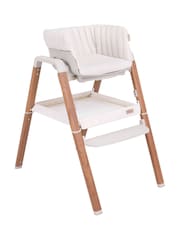 Tutti Bambini Scandi Walnut Ecru Nova Birth to 12 Years Complete Highchair Package - Image 6 of 6