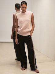 Reiss Pink Vara Reiss | Royal Ballet Knitted Vest - Image 3 of 6