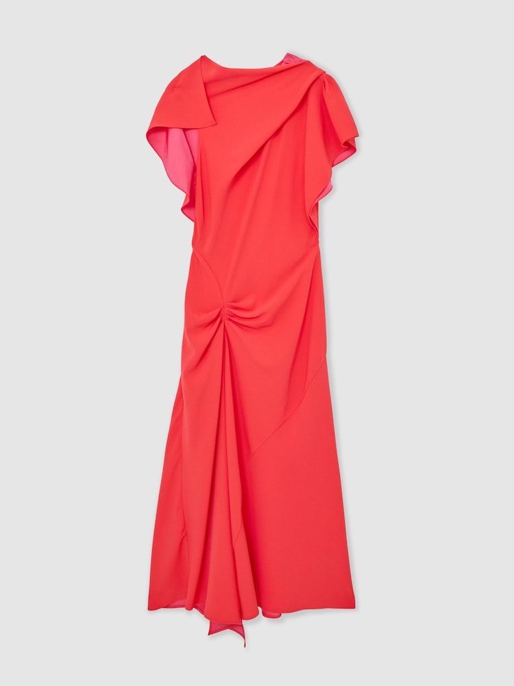 knee length dresses for ladies Rent REBECCA VALLANCE Saskia Midi Dress Hire – Dress for a Night