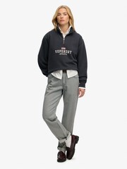 Superdry Navy Sweat Top - Image 2 of 5