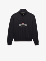Superdry Navy Sweat Top - Image 4 of 5