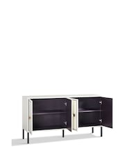 Frank Olsen White Large Mia 4 Door Sideboard - Image 10 of 10